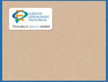 Tablet Screenshot of cepsyco.com.mx